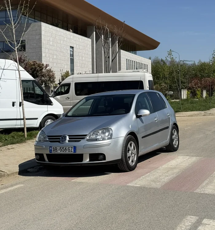VW Golf 5 city car rental in Tirana Albania