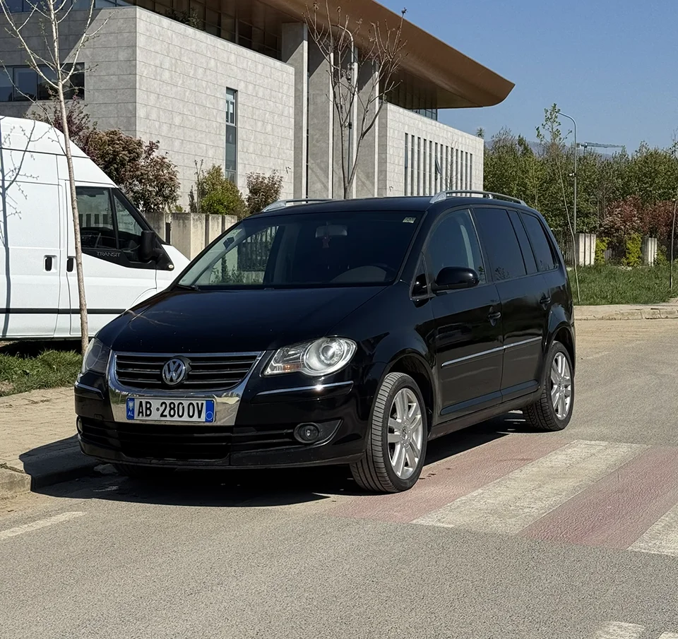 VW Touran 7 Seater – Car Rental Tirana | TiRental 8 - Car Rent in Albania VW Touran 7 seater diesel rental car in Tirana Albania